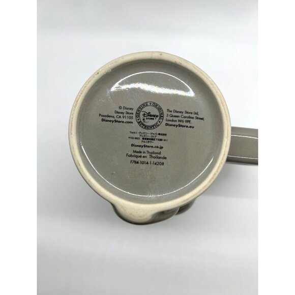 Mickey Mouse 3D Coffe Cup Coffee Mug Disney Store Grey 15 oz - Picture 2 of 4